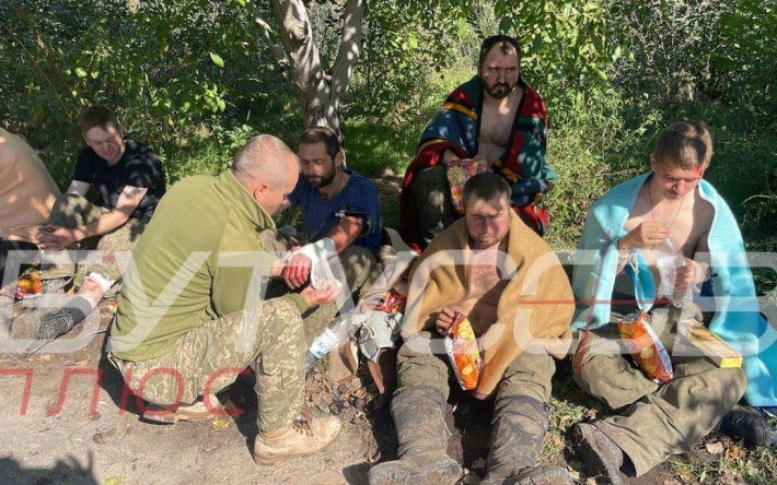 В Херсонской области группа оккупантов сдалась в плен Вооруженным силам Украины