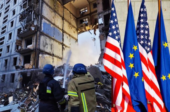 Россия - террористическое государство: реакция Европы и США на теракт в Запорожье (фото)