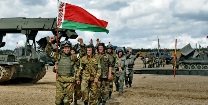В Мелитопольский район заехали белорусские военные (фото)