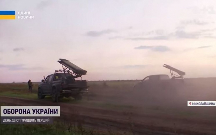 Военные охотятся на врага в Николаевской области на "бандеромобилях"