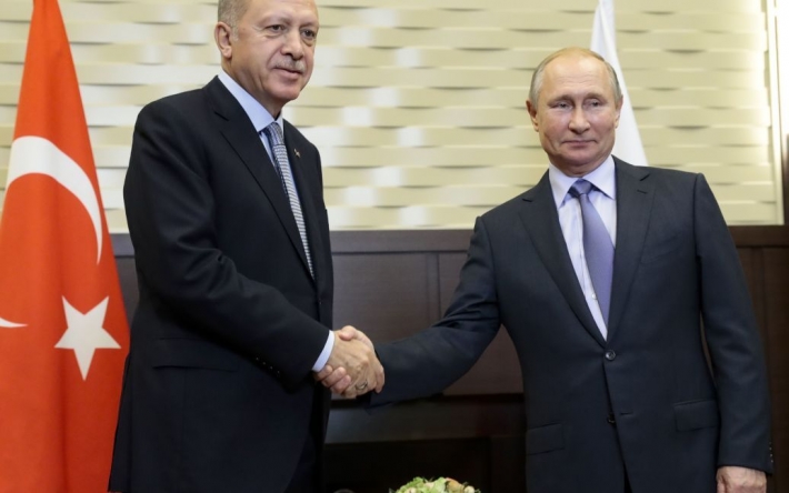 Эрдоган в присутствии Путина призвал "остановить кровопролитие" в Украине