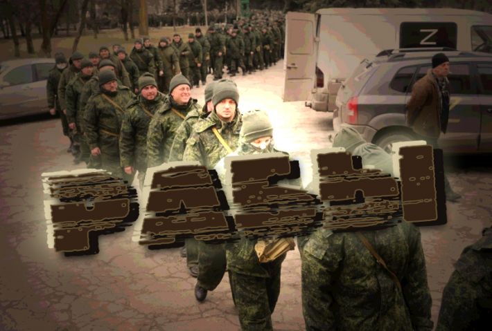 В Запорожскую область прибывают мобилизованные россияне, которым даже не выдали военную форму