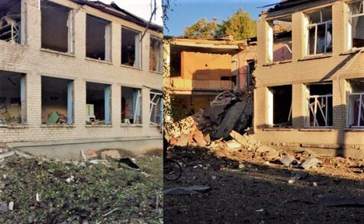 Ракетным ударом уничтожены две школы в Запорожской области - враг применяет запрещенные снаряды (фото)