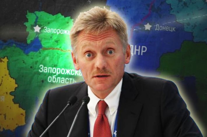 В Кремле отказываются говорить о будущем Мелитополя и Запорожской области