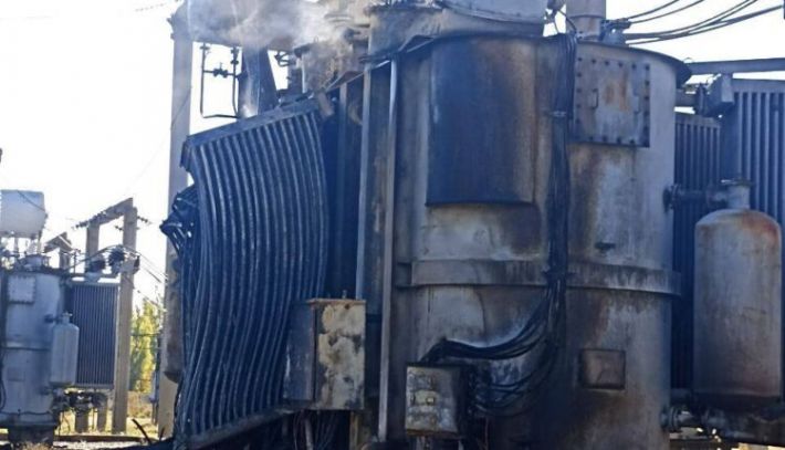 Рашисти обстріляли об'єкти критичної інфраструктури у Запорізькій області