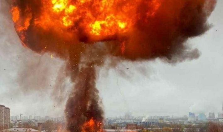 В Запорожье взрывы: враг атаковал критическую инфраструктуру (видео)