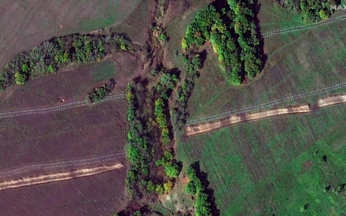 "Линия Вагнера": обнародованы спутниковые снимки новых укреплений оккупантов на востоке