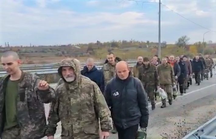В Запорожской области состоялся обмен пленными (видео)