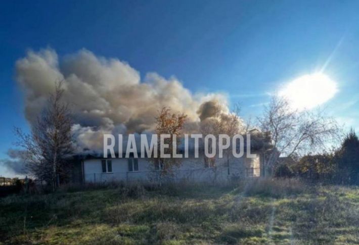 В Мелитопольском районе партизаны подожгли оккупантов (видео)