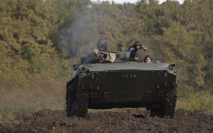 "Вот так мы и прём!": Украинский защитник во время наступательных действий