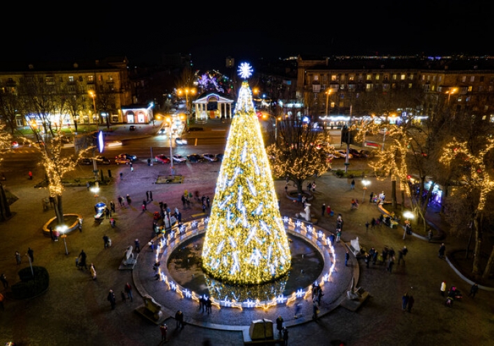 На Новый год в Запорожье не будет массовых мероприятий и праздничных программ