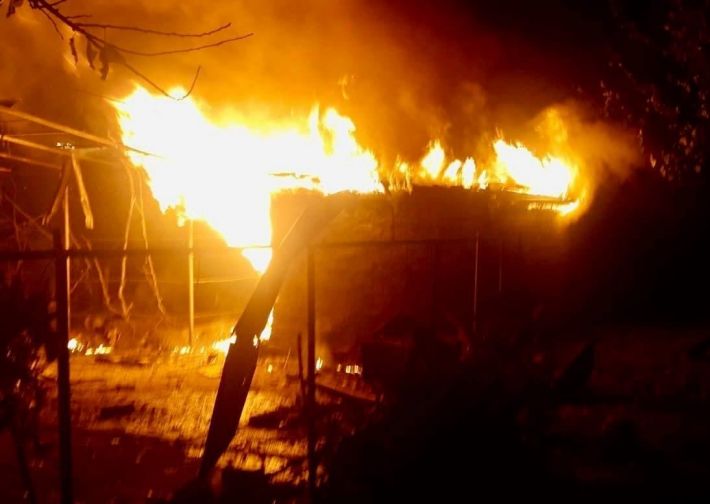 Месть за Никополь: ВСУ громят места скопления оккупантов в Энергодаре (фото)