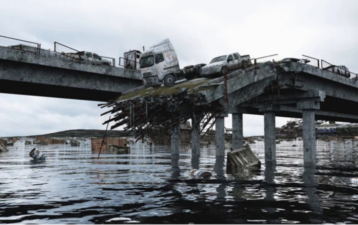 ВСУ уничтожили железнодорожный мост в Запорожье, который использовали оккупанты