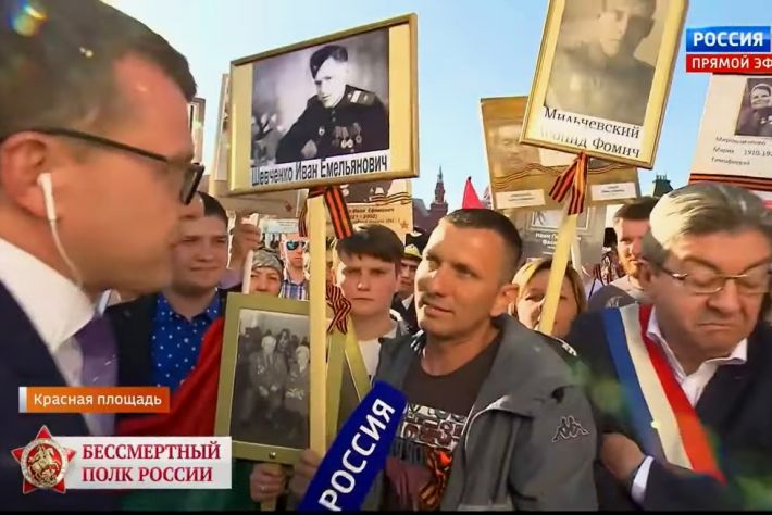 Участнику путинского парада на Красной Площади из Мелитопольского района СБУ предьявило подозрение (видео)