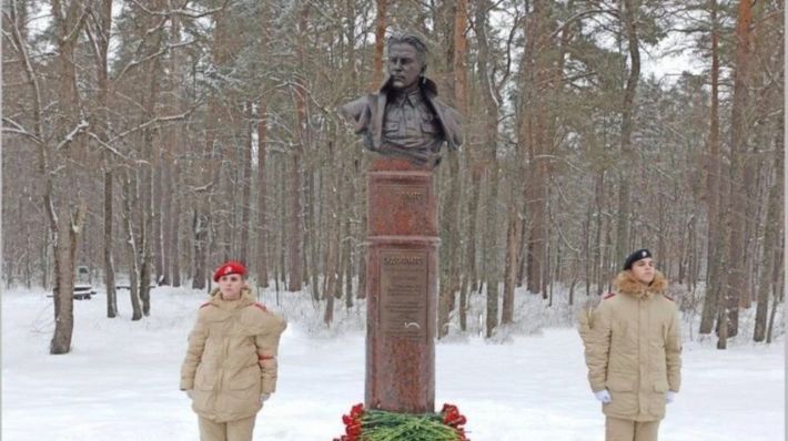 Пам'ятник мелітопольському кату відкрили у Брянську: щоб не добралися партизани