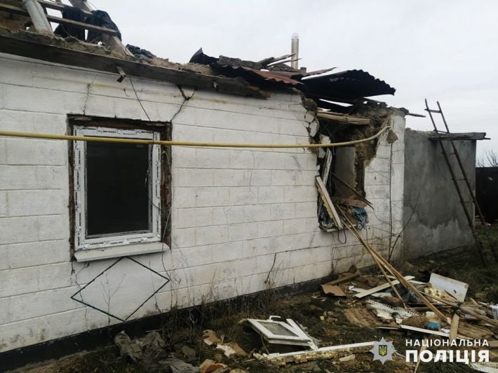 В Орехове в результате вражеского авиаудара пострадали двое полицейских