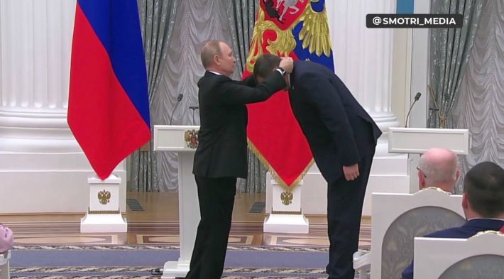 Мелитопольский гауляйтер получил награду от кремлевского хозяина
