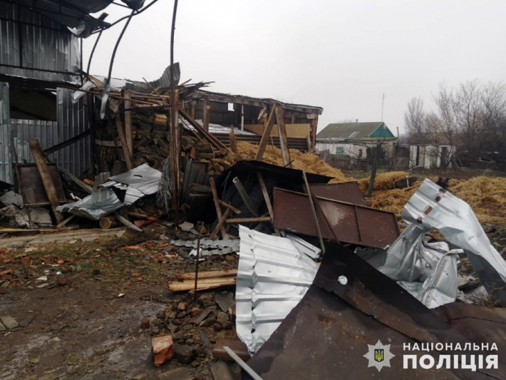 На Запорожье военные рф обстреляли более 20 домов (фото)