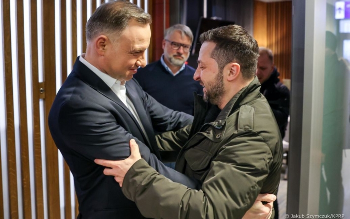 В Польше рассказали подробности встречи Зеленского и Дуды: разговор длился два часа