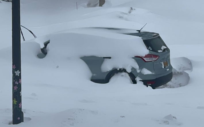 В Канаде свирепствует снежный шторм: столкнулись 100 автомобилей, поезд сошел с рельсов