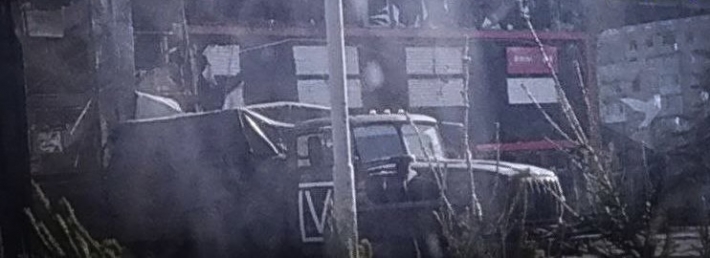 Оккупанты продолжают перевозить свою технику в Запорожскую область (фото)