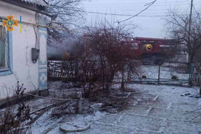 В Мелитопольском районе во время пожара погиб 55-летний мужчина 