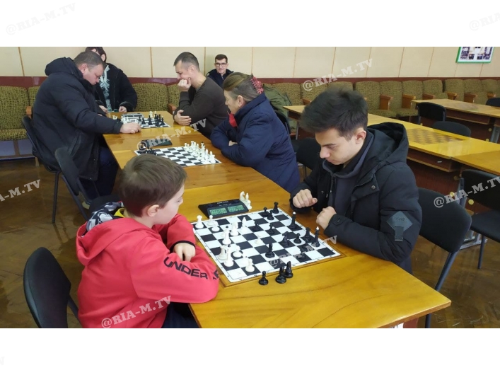 шахматный турнир в Мелитополе