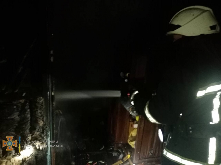 В Запорожье во время пожара в гараже погиб неизвестный мужчина (фото)