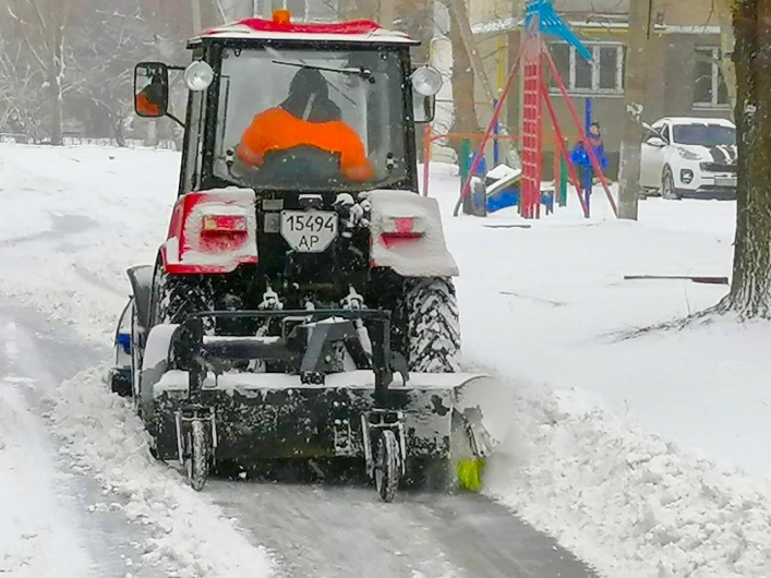 Стало известно, когда снегопад в Мелитополе закончится - водителей .