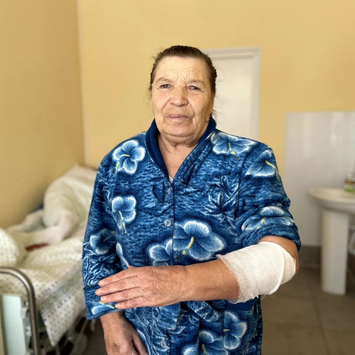 Пенсионерка едва не лишилась руки - спасли медики Мелитопольского ТМО