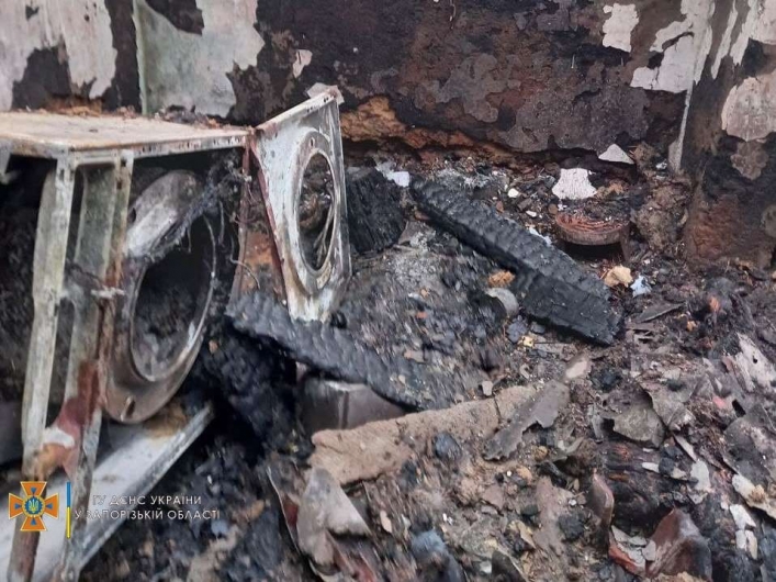 В Запорожье во время пожара в частном доме погиб мужчина (фото)