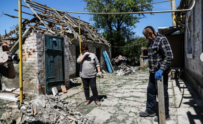 Как выглядят поселок Камышеваха после вражеской бомбардировки (фото, видео)