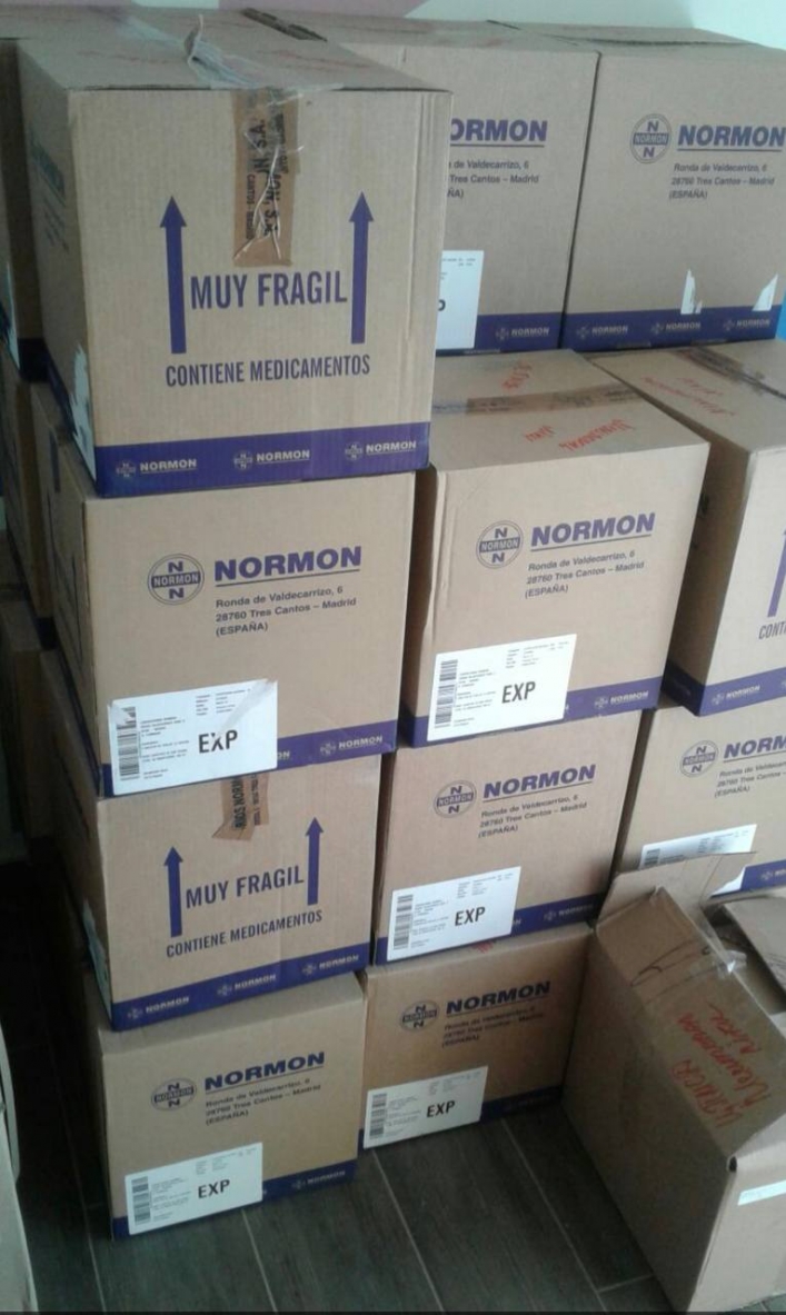 В Мелитополь Украина доставила крупную партию медикаментов (фото)