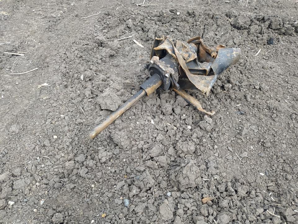 В Запорожской области грузовик дважды подорвался на противотанковой мине 1