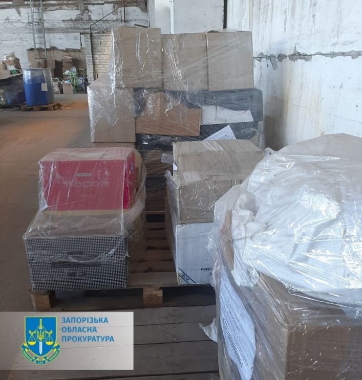 Конфискованные в Запорожской области контрафактные товары передали на нужды ВСУ