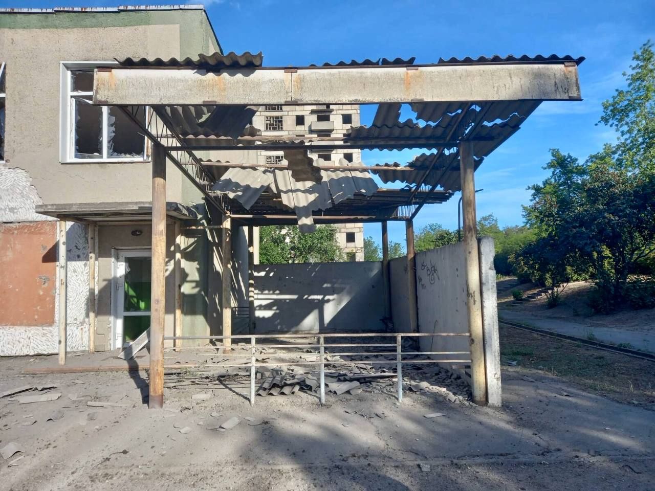 В Степногорске обстреляли детский сад (фото1)