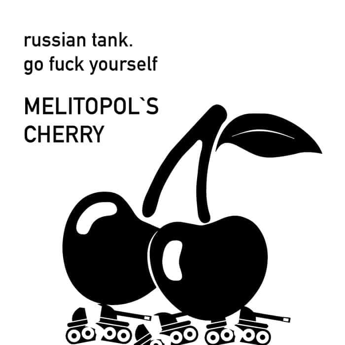 Запорожская дизайнер создала новые плакаты об оккупации Мелитополя 3