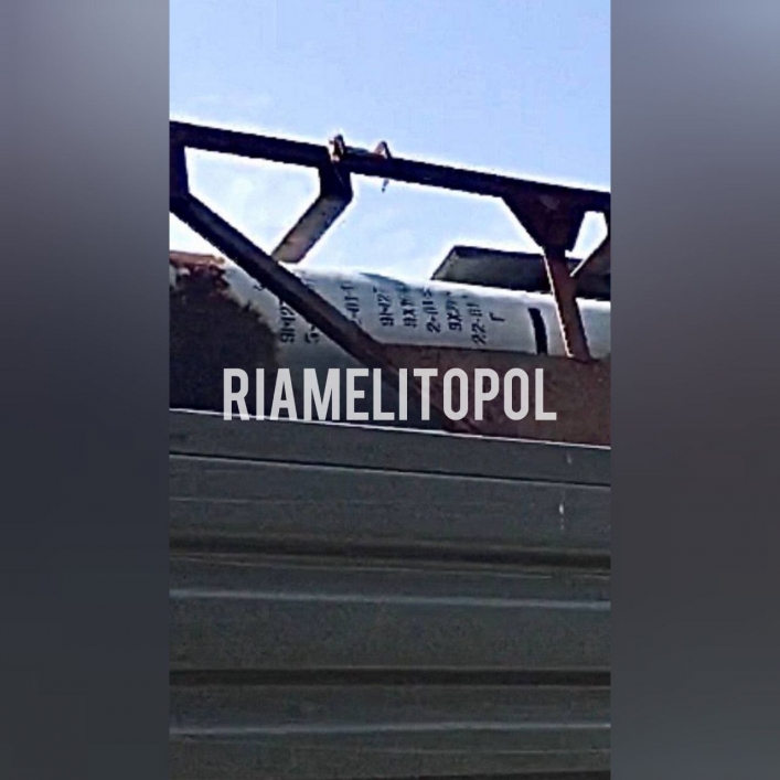 В Мелитополе запечатлели ржавое ПВО рашистов (фото)