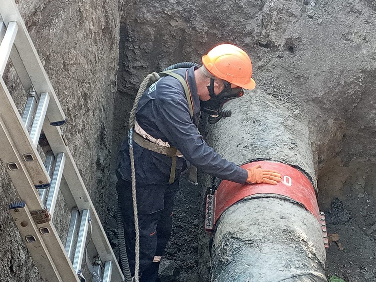 Через рашистский обстріл у Запоріжжі був пошкоджений газопровід