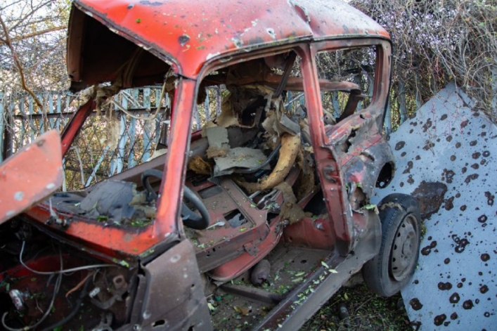 Российские войска нанесли удар по автостоянке в Запорожье