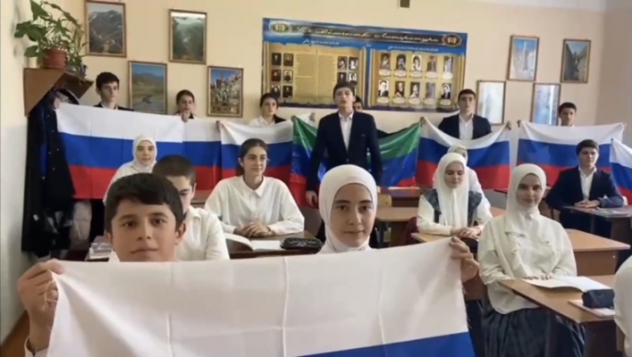 Новий рівень пропаганди: діти Дагестану передали салам окупованому Мелітополю