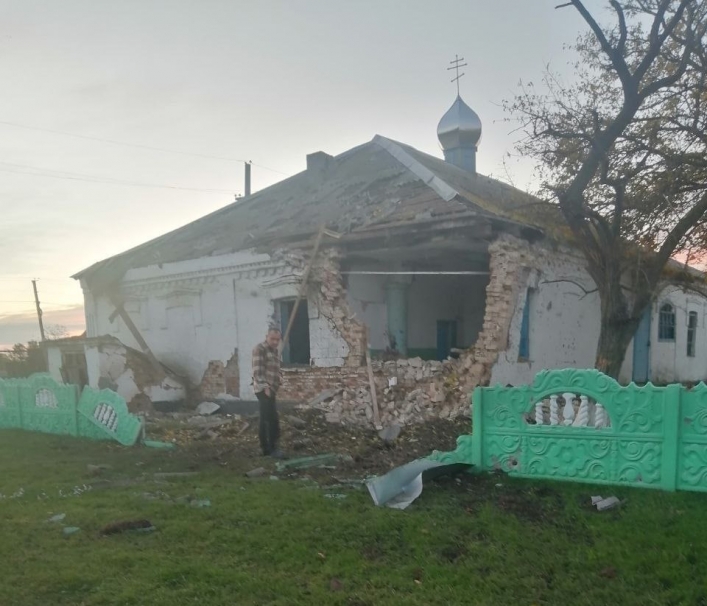 Російські окупанти обстріляли підконтрольні їм села у Запорізькій області