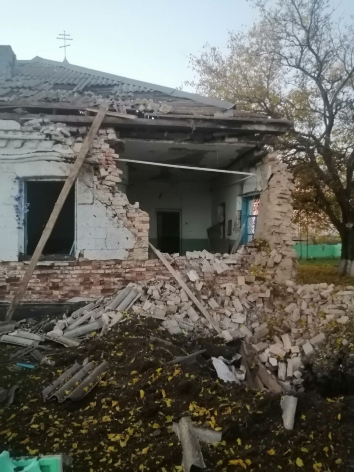 Російські окупанти обстріляли підконтрольні їм села у Запорізькій області