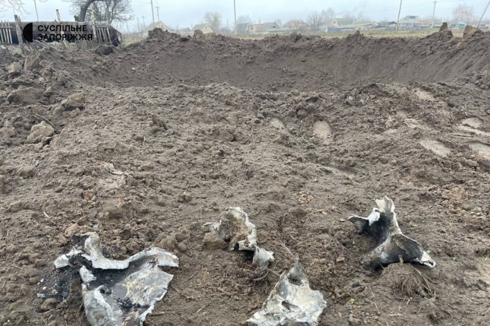 российские оккупанты разрушили ферму под Запорожьем