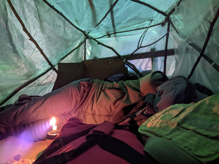 Трое суток жили в самодельной палатке и спали на полу на заправке – парень из оккупированного Мелитополя рассказал о своем пути к свободе 17