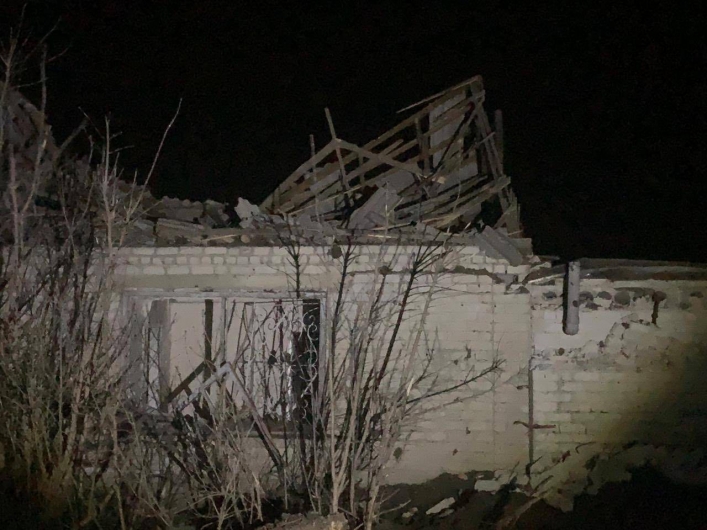 Ночью враг атаковал громаду в Запорожском районе
