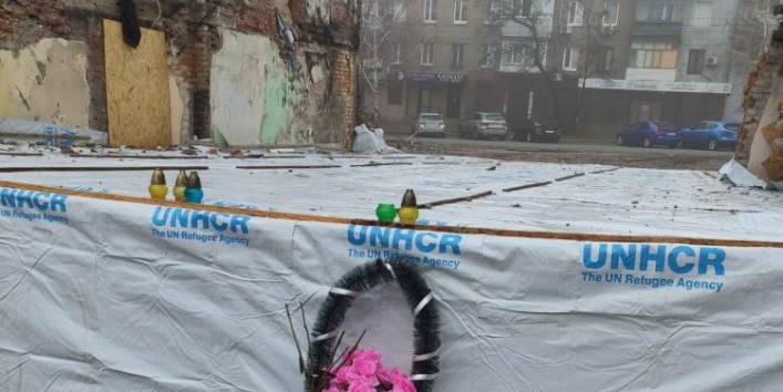 как сейчас выглядит разрушенный россиянами жилой дом в Запорожье