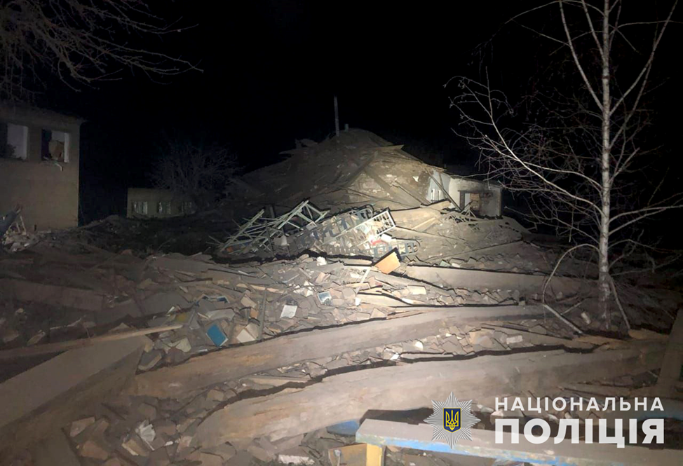  оккупанты уничтожили гимназию и убили женщину в Запорожской области