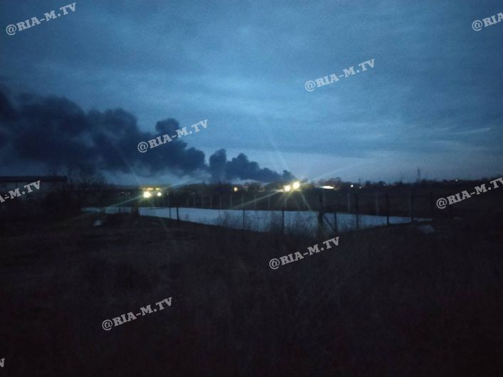 Стало известно, куда из аэродрома Мелитополя 25 февраля Украина перебросила самолеты (фото, видео)