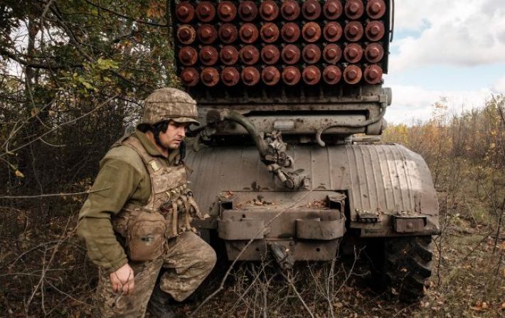 Украинские десантники уничтожили позиции врага под Бахмутом